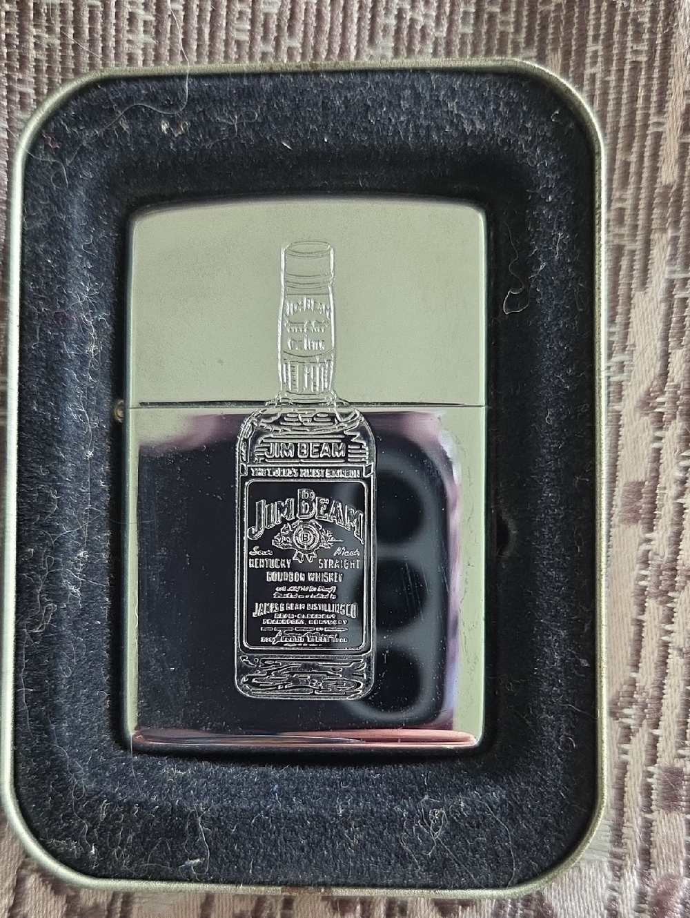 Zippo Polished Chrome Lighter - Silver